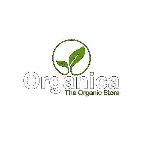 Organica the organic Store logo dark mode